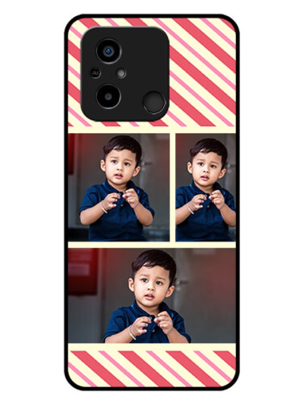Custom Poco C55 Personalized Glass Phone Case - Picture Upload Mobile Case Design
