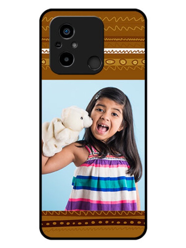 Custom Poco C55 Custom Glass Phone Case - Friends Picture Upload Design