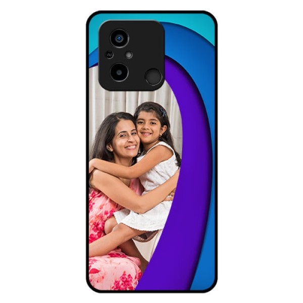 Poco C55 Photo Printing on Glass Case - Simple Pattern Design