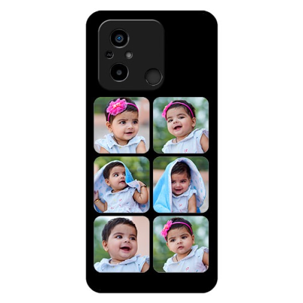 Poco C55 Photo Printing on Glass Case - Multiple Pictures Design Poco C55 Photo Printing on Glass Case - Multiple Pictures Design