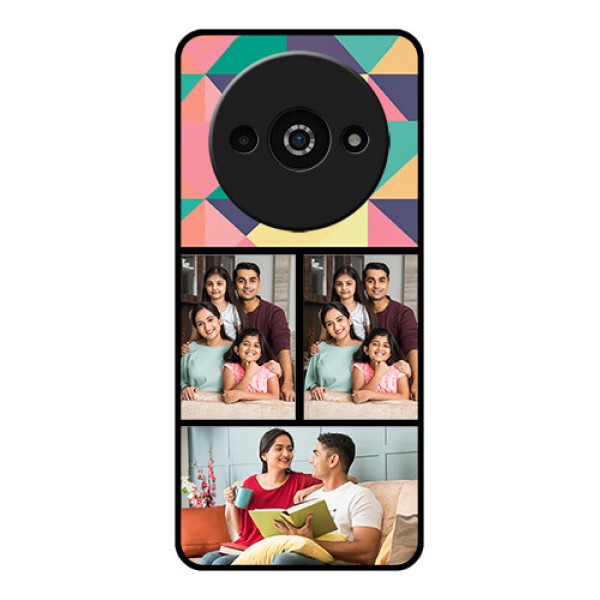 Poco C61 Custom Glass Phone Case - Bulk Pic Upload Design