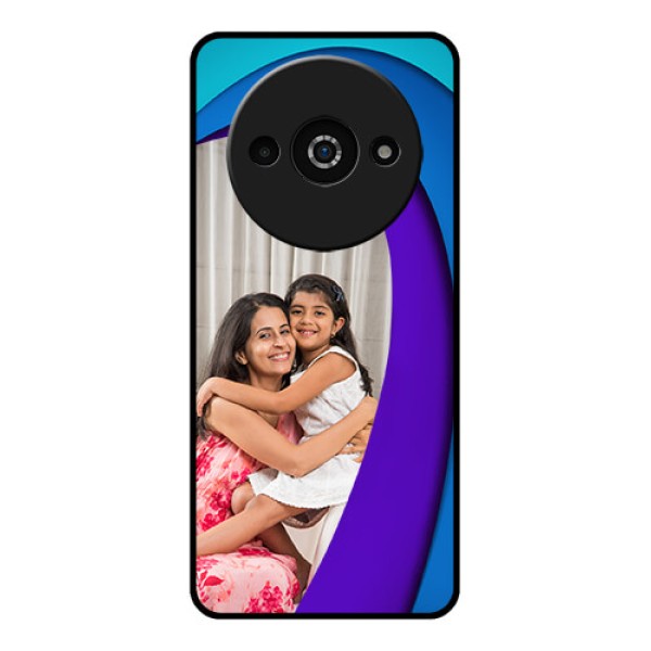 Poco C61 Custom Glass Phone Case - Simple Pattern Design