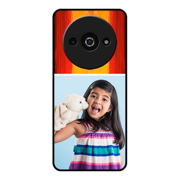 Poco C61 Custom Glass Phone Case - Multi Color Design