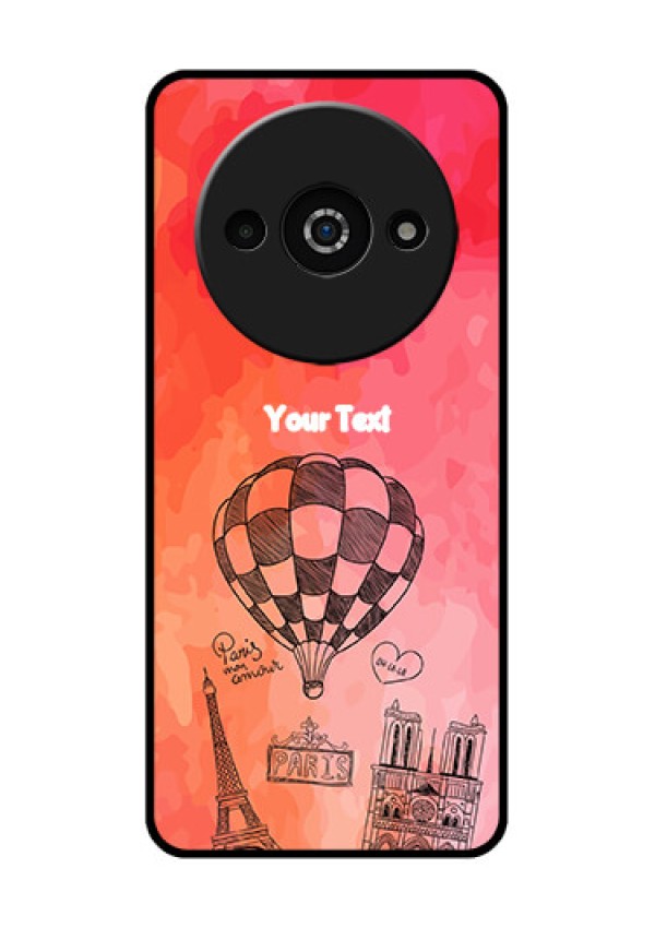 Poco C61 Custom Glass Phone Case - Paris Theme Design
