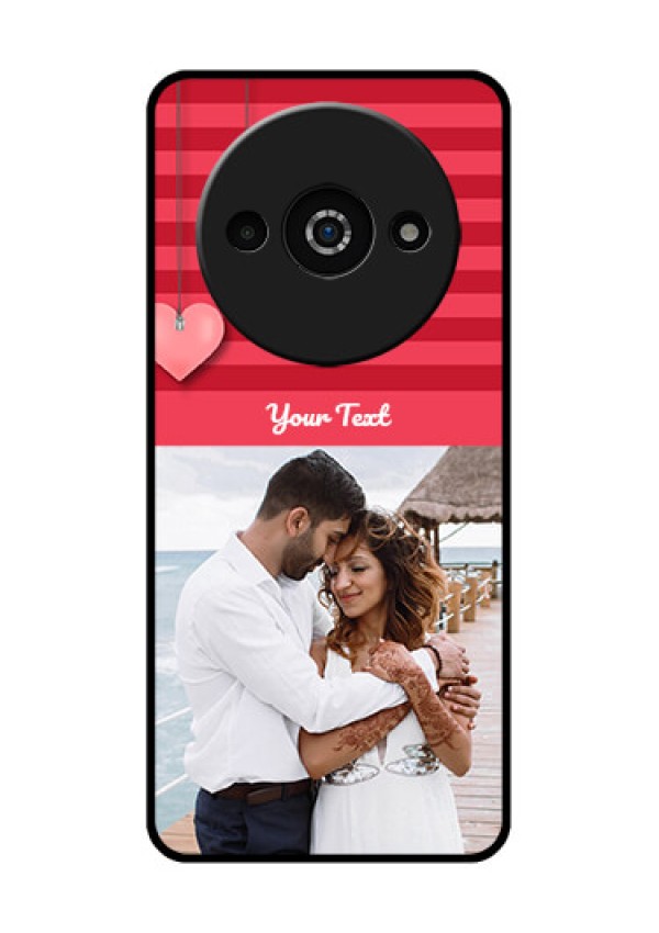 Poco C61 Custom Glass Phone Case - Valentines Day Design