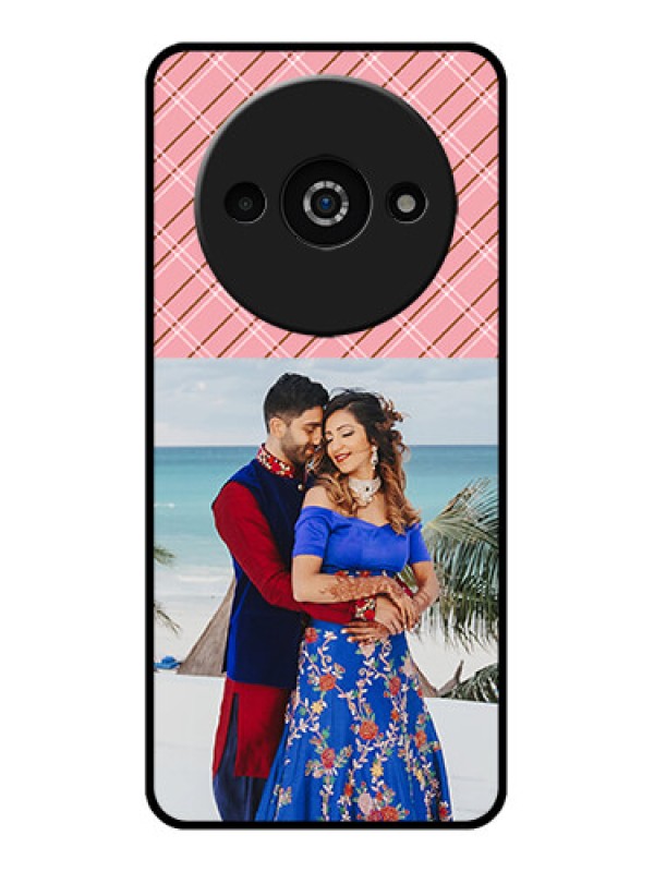 Custom Poco C61 Custom Glass Phone Case - Together Forever Design