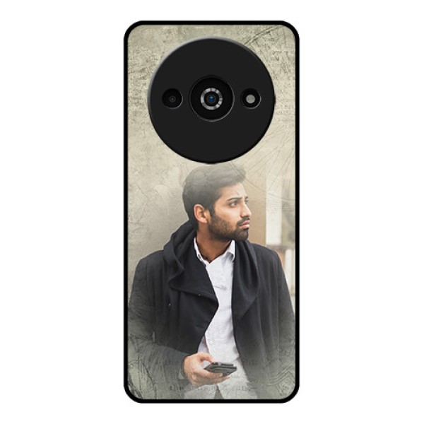 Poco C61 Custom Glass Phone Case - With Vintage Design