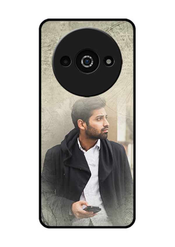 Poco C61 Custom Glass Phone Case - With Vintage Design