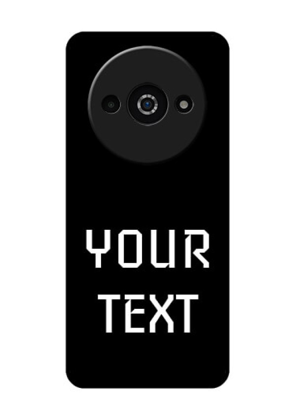 Poco C61 Custom Glass Phone Case - Your Name Design