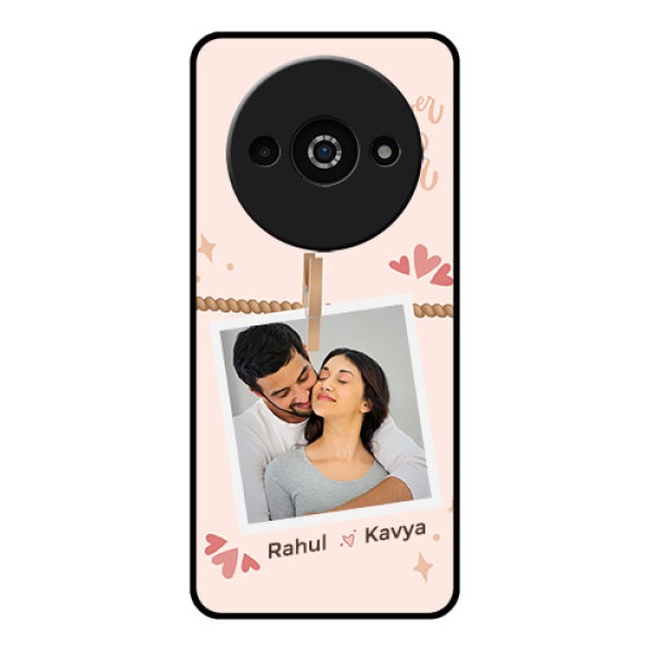 Poco C61 Custom Glass Phone Case - Forever And Ever Love Design Poco C61 Custom Glass Phone Case - Forever And Ever Love Design