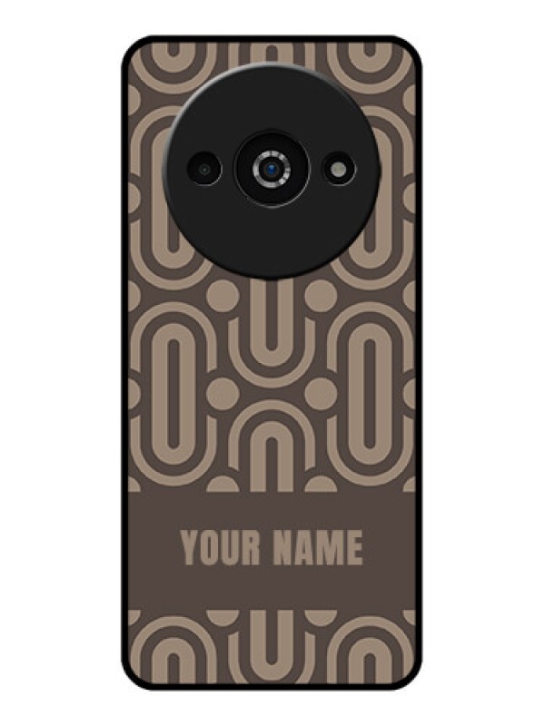 Custom Poco C61 Custom Glass Phone Case - Captivating Zero Pattern Design