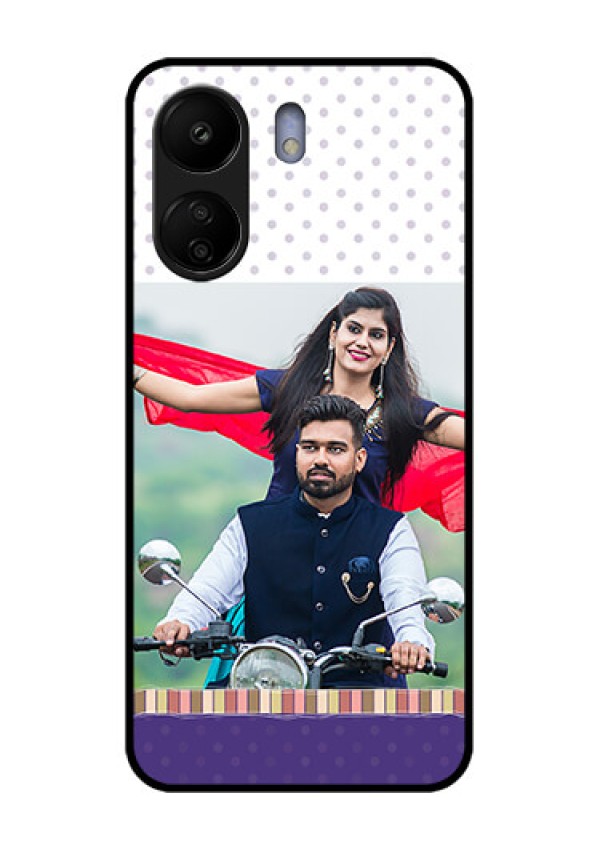 Poco C65 Custom Glass Phone Case - Cute Family Design