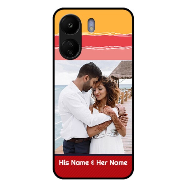 Poco C65 Custom Glass Phone Case - Colorful Case Design