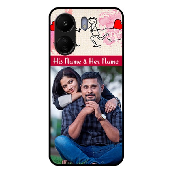 Poco C65 Custom Glass Phone Case - You And Me Case Design