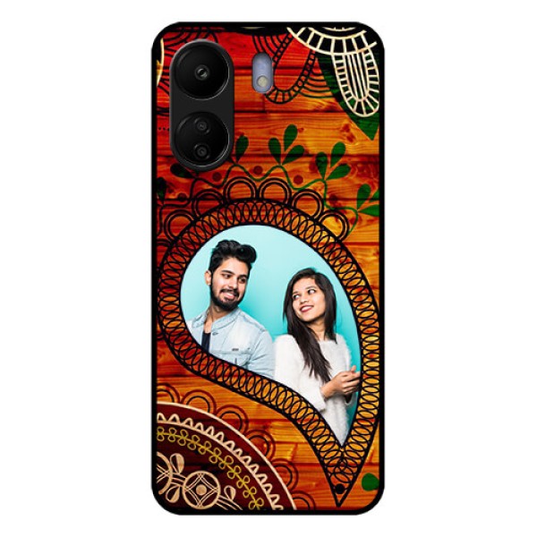 Poco C65 Custom Glass Phone Case - Abstract Colorful Design Poco C65 Custom Glass Phone Case - Abstract Colorful Design