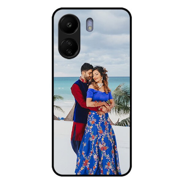 Poco C65 Custom Glass Phone Case - Upload Full Picture Design Poco C65 Custom Glass Phone Case - Upload Full Picture Design