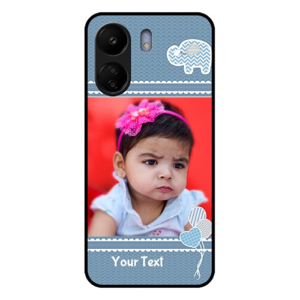Poco C65 Custom Glass Phone Case - With Kids Pattern Design Poco C65 Custom Glass Phone Case - With Kids Pattern Design
