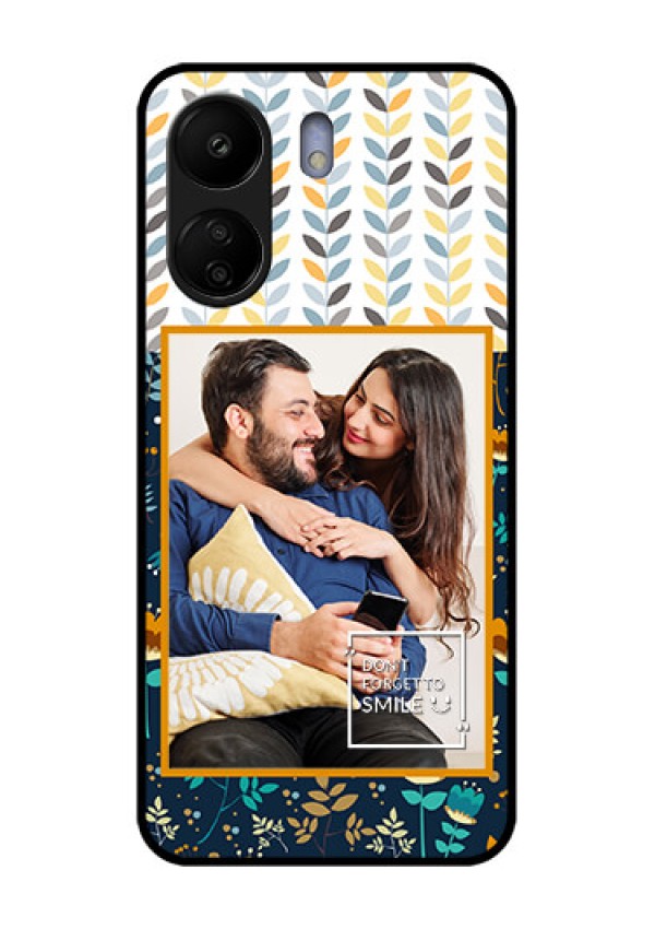 Poco C65 Custom Glass Phone Case - Pattern Design