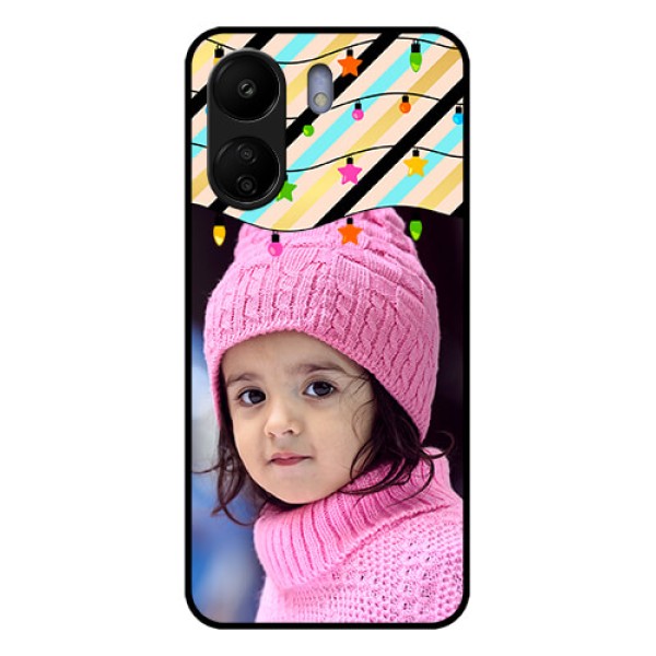 Poco C65 Custom Glass Phone Case - Lights Hanging Design