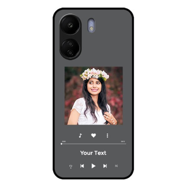 Poco C65 Custom Glass Phone Case - Play The Music Design