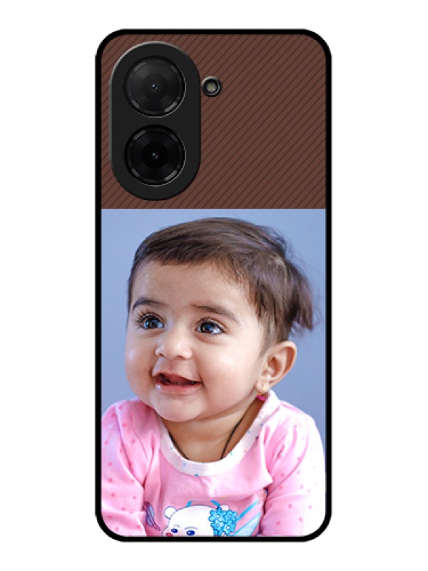 Custom Poco C71 Custom Glass Phone Case - Elegant Case Design