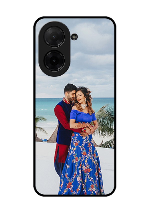 Poco C71 Custom Glass Phone Case - Upload Full Picture Design