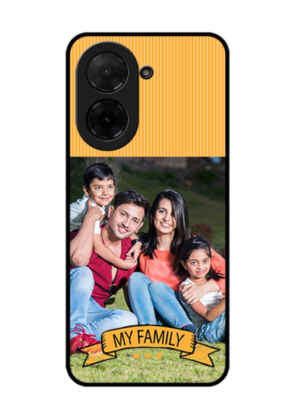 Poco C71 Custom Glass Phone Case - My Family Design