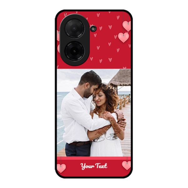 Poco C71 Custom Glass Phone Case - Valentines Day Design
