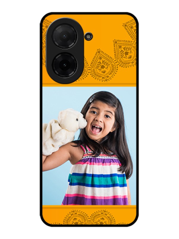 Custom Poco C71 Custom Glass Phone Case - Photo Wedding Design