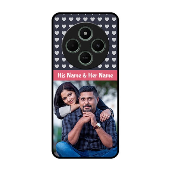 Poco C75 5G Custom Glass Phone CaseLove Symbols Design