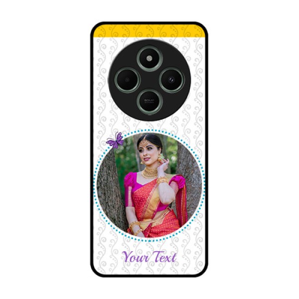 Poco C75 5G Custom Glass Phone CaseGirls Premium Case Design