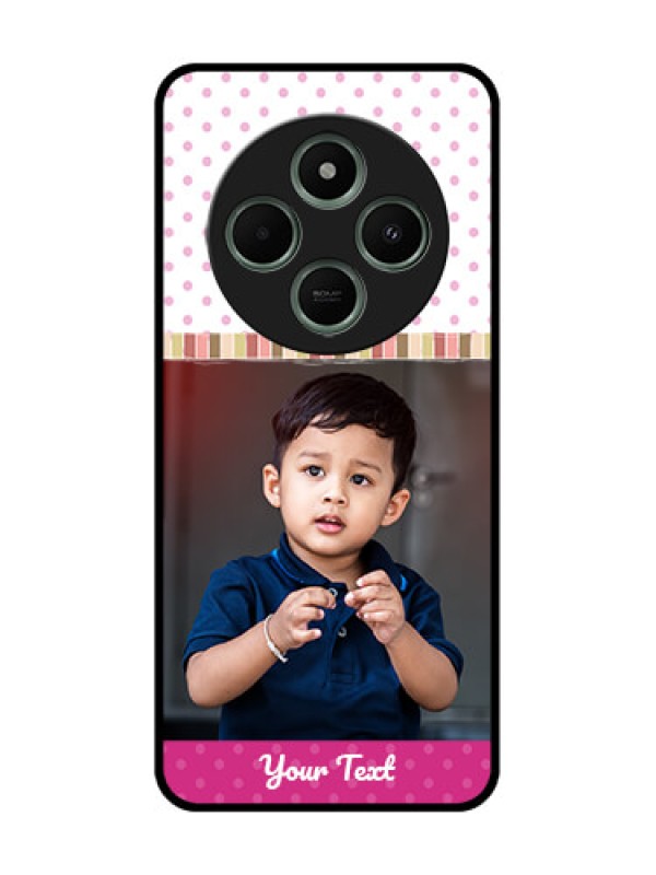 Custom Poco C75 5G Custom Glass Phone CaseCute Girls Cover Design