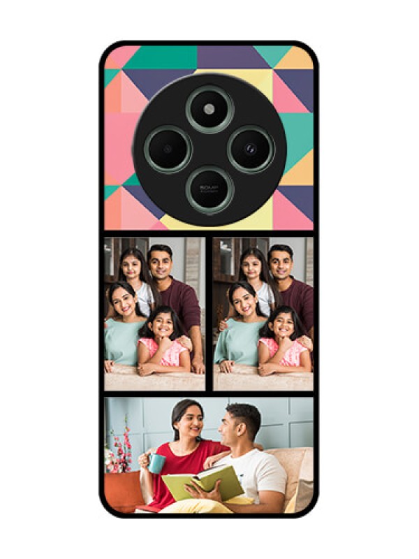 Custom Poco C75 5G Custom Glass Phone CaseBulk Pic Upload Design