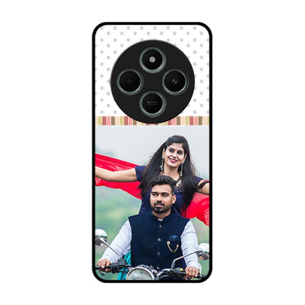 Poco C75 5G Custom Glass Phone CaseCute Family Design
