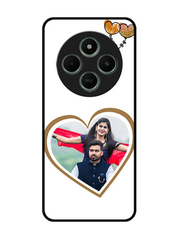 Custom Poco C75 5G Custom Glass Phone CaseYou and Me Design