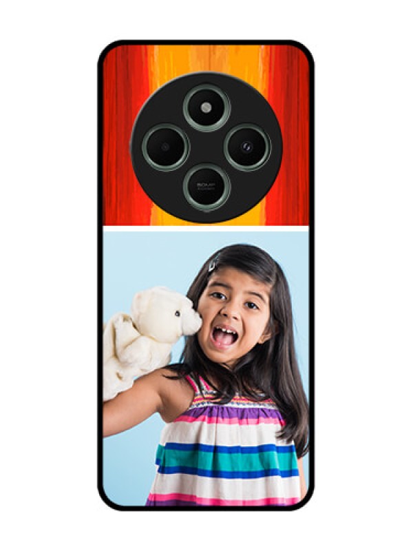 Custom Poco C75 5G Custom Glass Phone CaseMulti Color Design