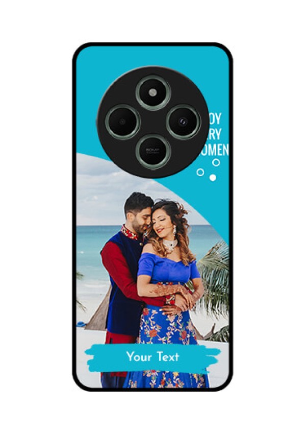 Poco C75 5G Custom Glass Phone CaseHappy Moment Design