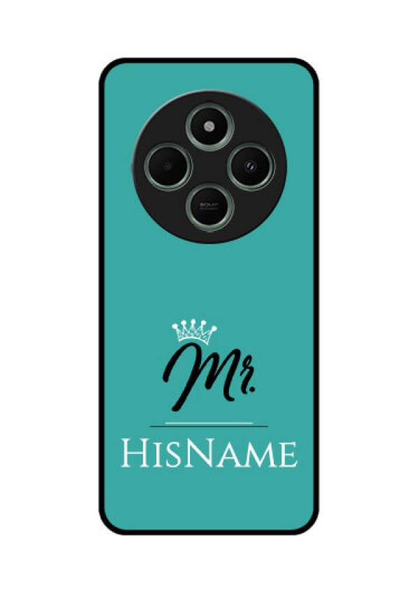 Poco C75 5G Custom Glass Phone CaseMr With Name Design