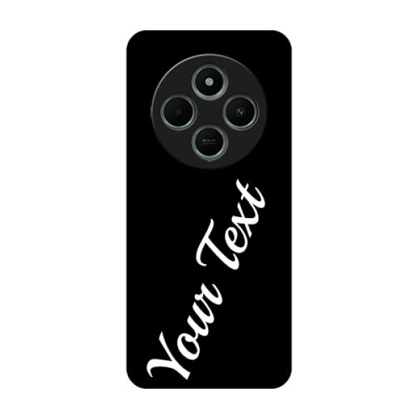 Poco C75 5G Custom Glass Phone CaseWith Your Name Design