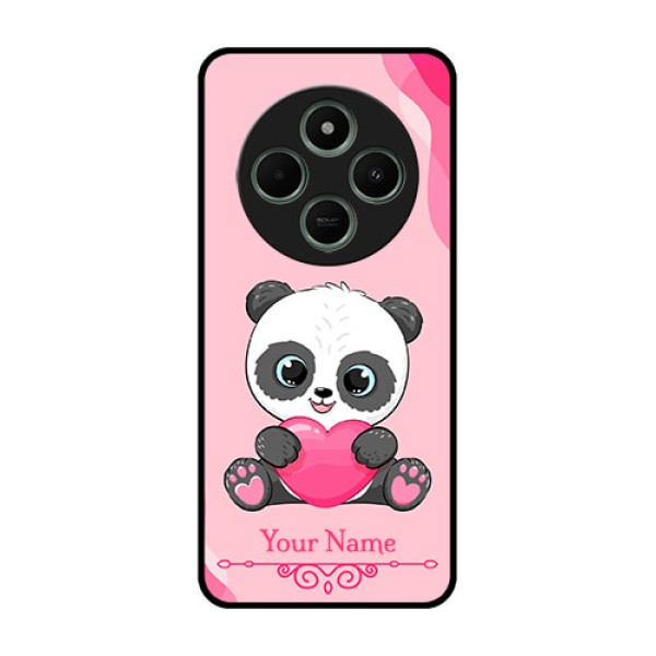 Poco C75 5G Custom Glass Phone CaseCute Panda Design