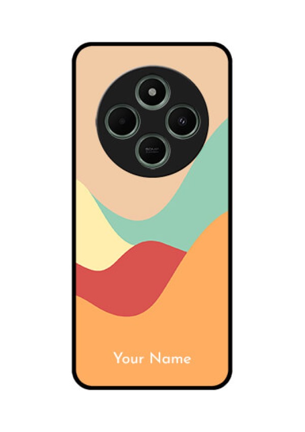 Poco C75 5G Custom Glass Phone CaseOcean Waves Multi - Colour Design