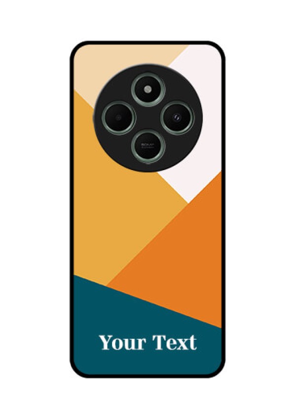 Poco C75 5G Custom Glass Phone CaseStacked Multi - Colour Design
