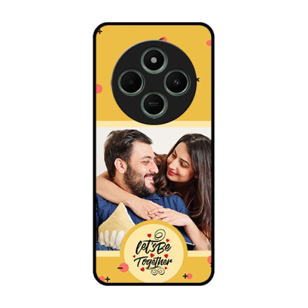 Poco C75 5G Custom Glass Phone CaseLets Be Together Design
