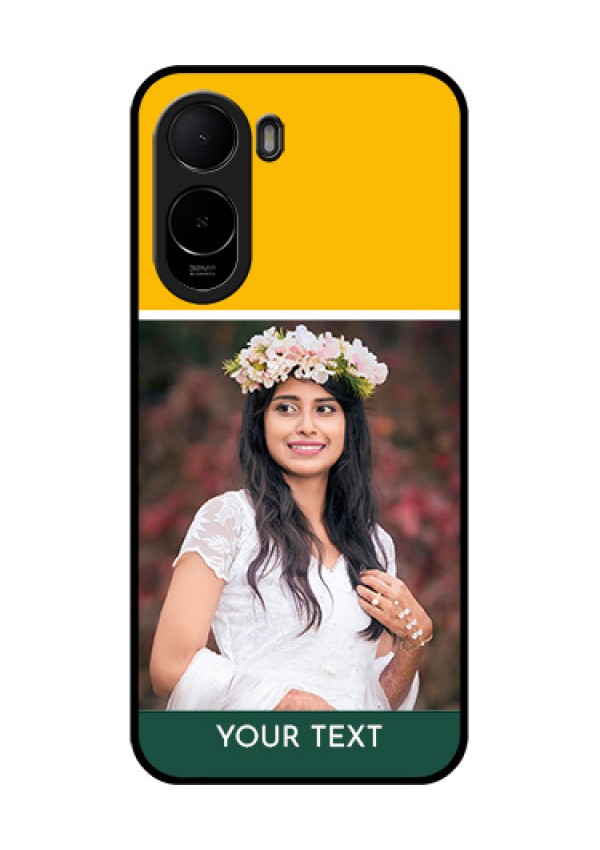Poco C81 Custom Glass Phone Case - Love You Design