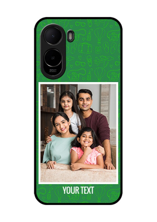 Poco C81 Custom Glass Phone Case - Picture Upload Design