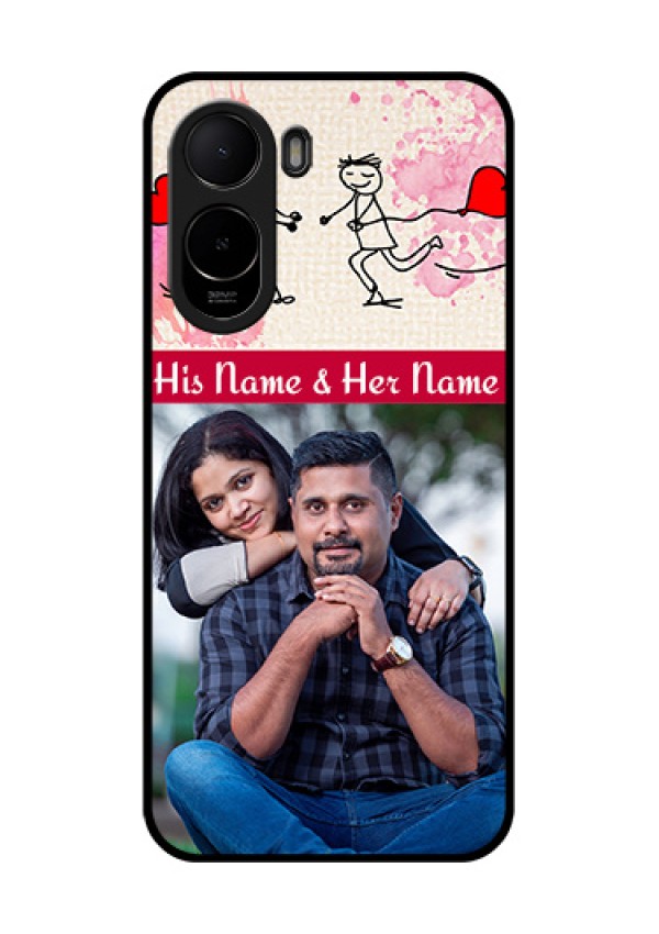 Poco C81 Custom Glass Phone Case - You And Me Case Design