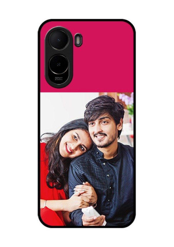 Poco C81 Custom Glass Phone Case - Anniversary Cover Design