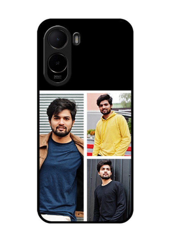 Poco C81 Custom Glass Phone Case - Upload Multiple Picture Design