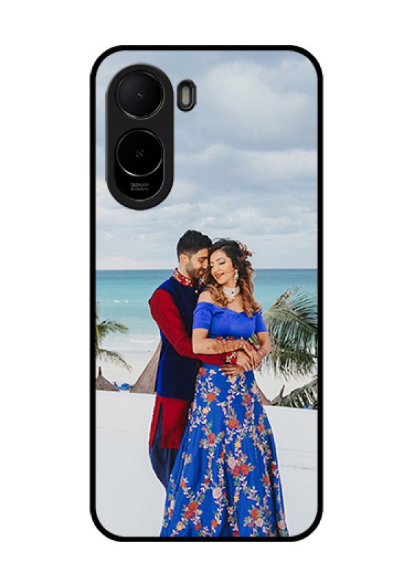 Poco C81 Custom Glass Phone Case - Upload Full Picture Design