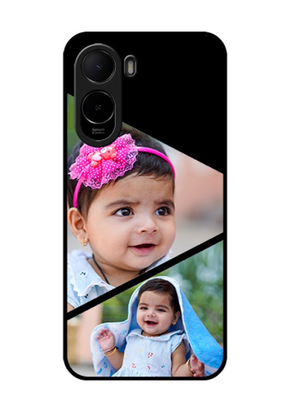 Poco C81 Custom Glass Phone Case - Semi Cut Design